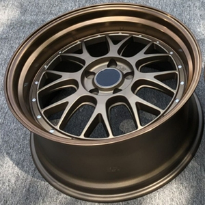 Ruedas de Aleación Forjadas de 2 Piezas HRW PROJECT para X3 X4, Tamaño Personalizado 5x114.3 5x120mm, Acabado Plateado Profundo, Alto Rendimiento - Product Image 1