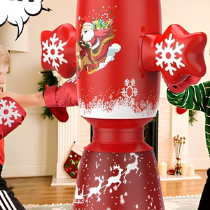 Colonne de boxe gonflable de Noël pour l'entraînement au Taekwondo et aux arts martiaux, jouet de pratique pour l'intérieur - Product Image 5