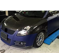 Capot en fibre de carbone pour Suzuki Swift 2005-2008, neuf, ensemble capot moteur en carbone, accessoire pour Suzuki Swift