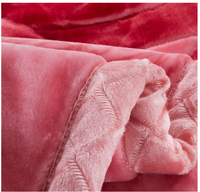 Couverture Raschel pour bébé vison royal 100% polyester super doux de classe mondiale pour le salon