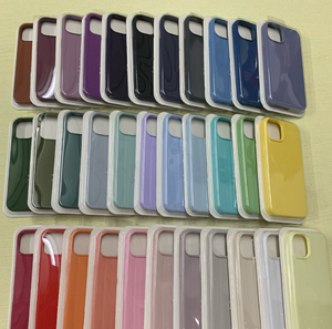 Confezione al dettaglio di alta qualità 1:1 <span class=keywords><strong>Cover</strong></span> originale in silicone liquido in gomma per <span class=keywords><strong>iphone</strong></span> 14 15 13 <span class=keywords><strong>12</strong></span> Promax <span class=keywords><strong>Cover</strong></span> <span class=keywords><strong>protettiva</strong></span> - Product Image 3