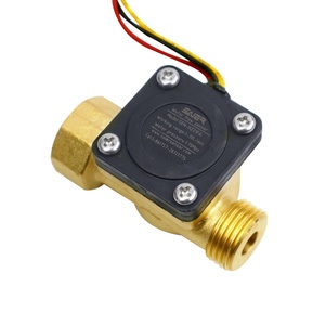 Nhà máy 3-24V DC Cảm biến lưu lượng chất lỏng đồng thau lưu lượng kế <span class=keywords><strong>1</strong></span>/2 "3/4" <span class=keywords><strong>1</strong></span>/4 "<span class=keywords><strong>1</strong></span>" hiệu ứng Hall cảm biến lưu lượng nước cảm biến - Product Image 5