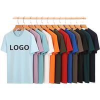 Groothandel Custom Logo Sublimatie 100% Polyester Dry-Fit T-Shirts 180 Gram Effen Snel Droog Gym Run Sport T-Shirts Voor Mannen