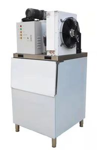 4 tấn Flake máy nước đá làm mát bằng nước biển Flake máy nước đá 3t trên thuyền sử dụng Tuyết + mảnh + ice + MAKER + máy - Product Image 5