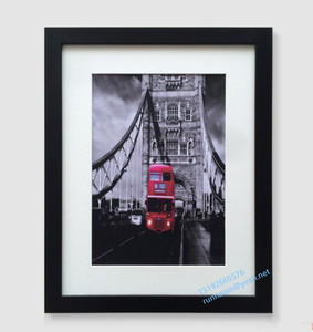 Marco de fotos de madera MDF para decoración de pared, póster para <span class=keywords><strong>marcos</strong></span> de foto, 40x50x60x80, venta al por mayor - Product Image 2