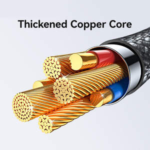 <span class=keywords><strong>Prix</strong></span> usine 65W USB C câble PD 3A câble de charge rapide pour <span class=keywords><strong>Oculus</strong></span> 5A charge rapide en alliage de Zinc tresse Type C câble de moniteur vidéo - Product Image 3