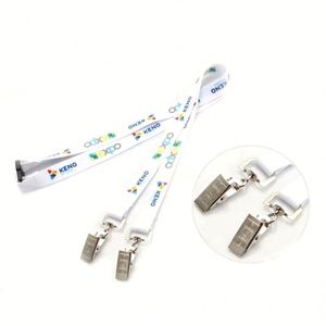 OEM Sublimation Logo <b>Lanyards</b> with Metal Hook, Soft and Water Resistant for Promotions - Product Image 2