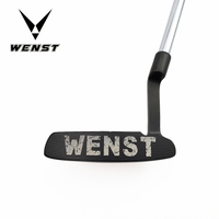 Tête de putter de golf en acier inoxydable personnalisée et unique avec face de frappe plaquée CNC, manche en graphite et acier pour droitiers, pour hommes