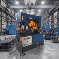 Machine de découpe et de poinçonnage hydraulique CNC robuste pour tôles, haute productivité