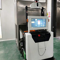 Robot Stacker Mobile Otonom Navigasi Terpandu Laser 2000kg Langsung dari Pabrik dengan Perlindungan 360 Derajat untuk Pabrik Tanpa Awak