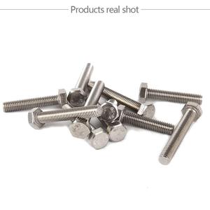 Vis et écrous hexagonaux de haute qualité, fixations en acier inoxydable A2 A4 - Product Image 2