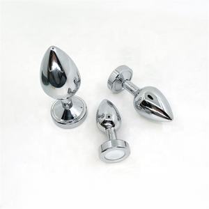 LED colorati giocattoli del sesso anale Butt <span class=keywords><strong>Plug</strong></span> con pietre di cristallo <span class=keywords><strong>vendita</strong></span> calda vibratore <span class=keywords><strong>Plug</strong></span> anale in Silicone - Product Image 4