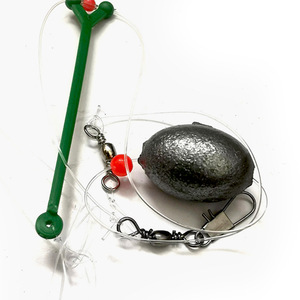 OEM Balance Fishing Rig Leader Line Group avec hameçon à manches pivotantes Double crochet pour la pêche - Product Image 1