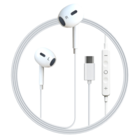 Headphone Gaming Stereo Bass Audio Stereo Kabel Khusus dengan Kontrol Mikrofon di Kabel untuk Ponsel Pintar