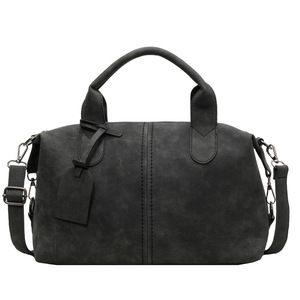 Sac fourre-tout bandoulière vintage décontracté en PU imperméable grande capacité pour femme – Collection Hot Sale - Product Image 2