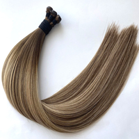 Nouveauté 2026 : Extensions de cheveux humains Remy 100 % vierges, trame Genius double épaisseur, personnalisables, diverses couleurs magnifiques