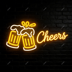 ป้ายสัญลักษณ์รูปขวดเบียร์สำหรับใช้ในบาร์คลับงานกลางคืนทำโลโก้ตามสั่งแบบไฟนีออนสำหรับเป็นของขวัญโฆษณา - Product Image 5