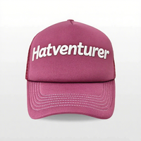 Casquette Trucker en Maille Streetwear à Prix Réduit avec Impression en Relief et Mousse