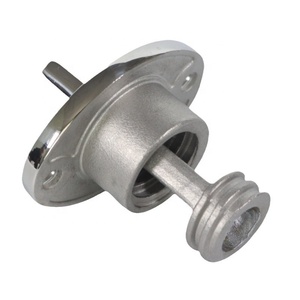Stainless Steel 316 Marine Oval Door Drain Plug Fits 1 Inch Hole Thread Kayak Dinghy Canoe <b>Yacht</b> Boat Hardware Accessories Stain - Product Image 2