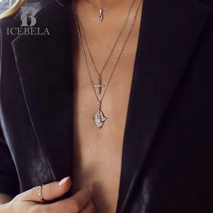 Exquisito Collar con Colgante de Plata de Ley S925 con Circonita, Diseño de la Diosa Selena, para Mujer - Product Image 4