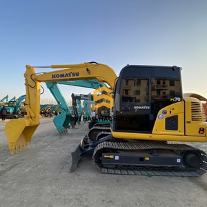 Excavadora Usada Japonesa de Alta Calidad y Bajo Precio, Komatsu PC70 de 7 Toneladas en Venta - Product Image 4
