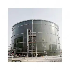 Water pressure tankPaper Industry effluent treatment Plant WS brand enamel tank glass fused steel tanks