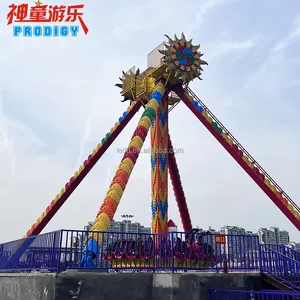 Vergnügung spark Attraktionen 24 Sitzplätze Swing Ride Big Hammer Pendel zu verkaufen