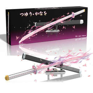 Bloques de Construcción de la Espada Nichirin de Kanao Tsuyuri, 1523 Piezas, Juguete Educativo de Ensamblaje, Modelo para Niños, Decoración - Product Image 1