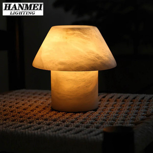 Modern LED Table Lamp With Flexible Polished Marble AC Powered <b>Touch</b> Control Reading & Bedroom Use HM-ZZ-8373 Modern Design Slee - Product Image 2