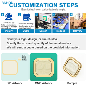Cao Cấp Thiết Kế Kim Loại Màu Đen Mờ Chân Nút Kẽm Hợp Kim Với Mạ Kỹ Thuật Cho Người Đàn Ông Của Phụ Nữ Phù Hợp Với Áo Khoác Và Túi - Product Image 4