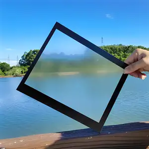 Hexad Display Protection Cover Toughened Glass Touch Screen Control Panel Tempered Anti Glare Glass With Silk Screen Printed