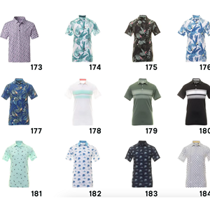 Camiseta Casual para Hombre OEM, Impresión DTG, Tejido de Poliéster Transpirable, para <span class=keywords><strong>Golf</strong></span>, Secado Rápido, Diseño ODM - Product Image 5