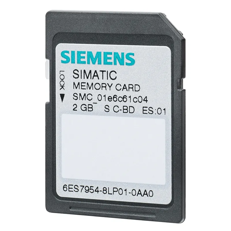 การ์ดหน่วยความจำ S7-1200 1500 256MB สำหรับ S7-1x 00 CPU 6ES7954-8LL02-0AA0 SIEMENS 6ES7954-8LL03-0AA0การ์ดหน่วยความจำ