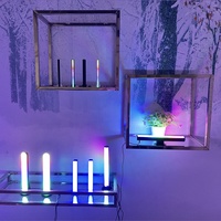Lumières de rythme musical à LED, dc 5v, Rechargeable, 32 bits, rvb, commande vocale, Offre Spéciale