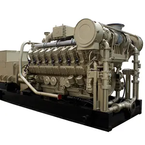 牛肥料処理バイオガスエンジン1 MW発電機