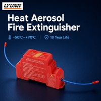 Dispositif d'extinction d'incendie automatique à aérosol concentré de classe D, système d'extinction d'incendie QRR0.01G/S EN 15276 pour armoire électrique