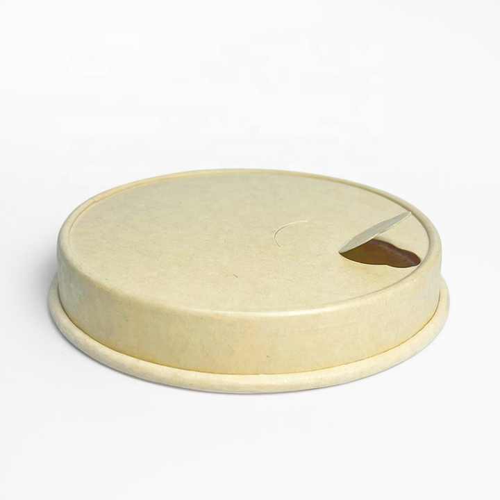 Biodegradable Custom Logo Printing Disposable Coffee Cup Lids