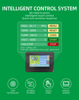 RTTW 10HP Compresseur d'air à vis à fréquence variable à aimant permanent 7.5KW 1.1m ³/min Économie d'énergie industrielle
