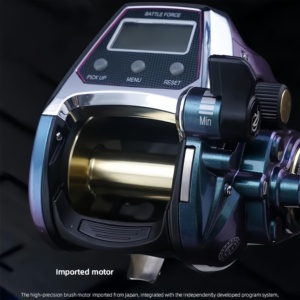 <span class=keywords><strong>Moulinet</strong></span> de pêche électrique ECOODA modèle BR5000, <span class=keywords><strong>moulinet</strong></span> de jigging pour bateau en haute mer, puissance de freinage de 15 kg, <span class=keywords><strong>moulinet</strong></span> de pêche électrique en eau salée, main droite - Product Image 2