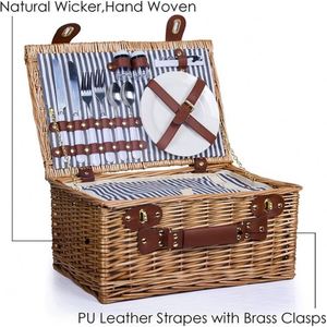 <span class=keywords><strong>Cesta</strong></span> de Picnic con Tapa, Pequeña, para Niños, Caja de Almacenamiento Portátil, <span class=keywords><strong>Platos</strong></span> de Algodón Internacionales, Cestas al por Mayor - Product Image 1