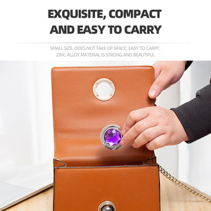 Tùy chỉnh chất lượng cao bán buôn ngay lập tức xách tay bảng Top PURSE móc túi móc áo với logo - Product Image 3