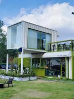 1. Maison préfabriquée en conteneur facile à assembler, imperméable, durable, mobile et modulaire pour le logement ou le bureau