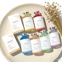 Sérum liquide OEM Jet Peel à l'acide hyaluronique, éclaircissant, hydratation intense, anti-âge, réparation cutanée, éclat et hydratation