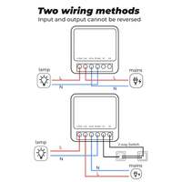 Mini-interrupteur intelligent WiFi 16A pour bricolage, relais sans fil neutre, compatible Smart Life et Google Home, montage sur rail DIN pour interrupteur intelligent