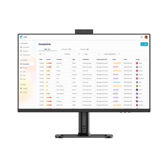 2026 New Product Manufacturer AIO PC 23.8'' 24 27 Inch Core I5 I7 I9 Monoblock All-in-one All in One Pc Desktop Computers