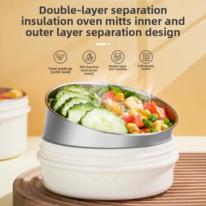 Offre Spéciale en acier inoxydable thermique Bento Box conservation de la chaleur déjeuner conteneur vaisselle stockage <span class=keywords><strong>pour</strong></span> pique-nique nourriture <span class=keywords><strong>pour</strong></span> <span class=keywords><strong>repas</strong></span> en plein air - Product Image 3