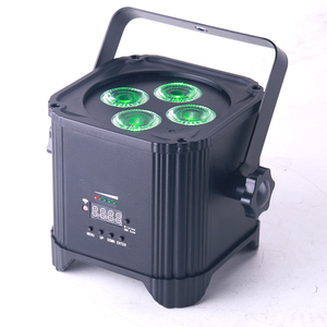 Éclairage Disco sans fil à batterie dmx 4x18w, lumière avec lumière LED rgbjavu, pour disque, événement, mariage, Dj Disco, scène - Product Image 3