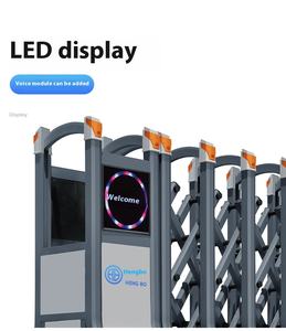 Heißer Verkauf: Aluminium-Falttore – Automatische, kommerzielle Sicherheits-Falttore für Parkplätze in Vororte, Villen und Fabriken - Product Image 5