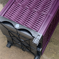 Bac de plantation surélevé de taille personnalisable avec bouchon de drainage en plastique PP, adapté aux animaux domestiques, pour la plantation de légumes, de fruits et de fleurs