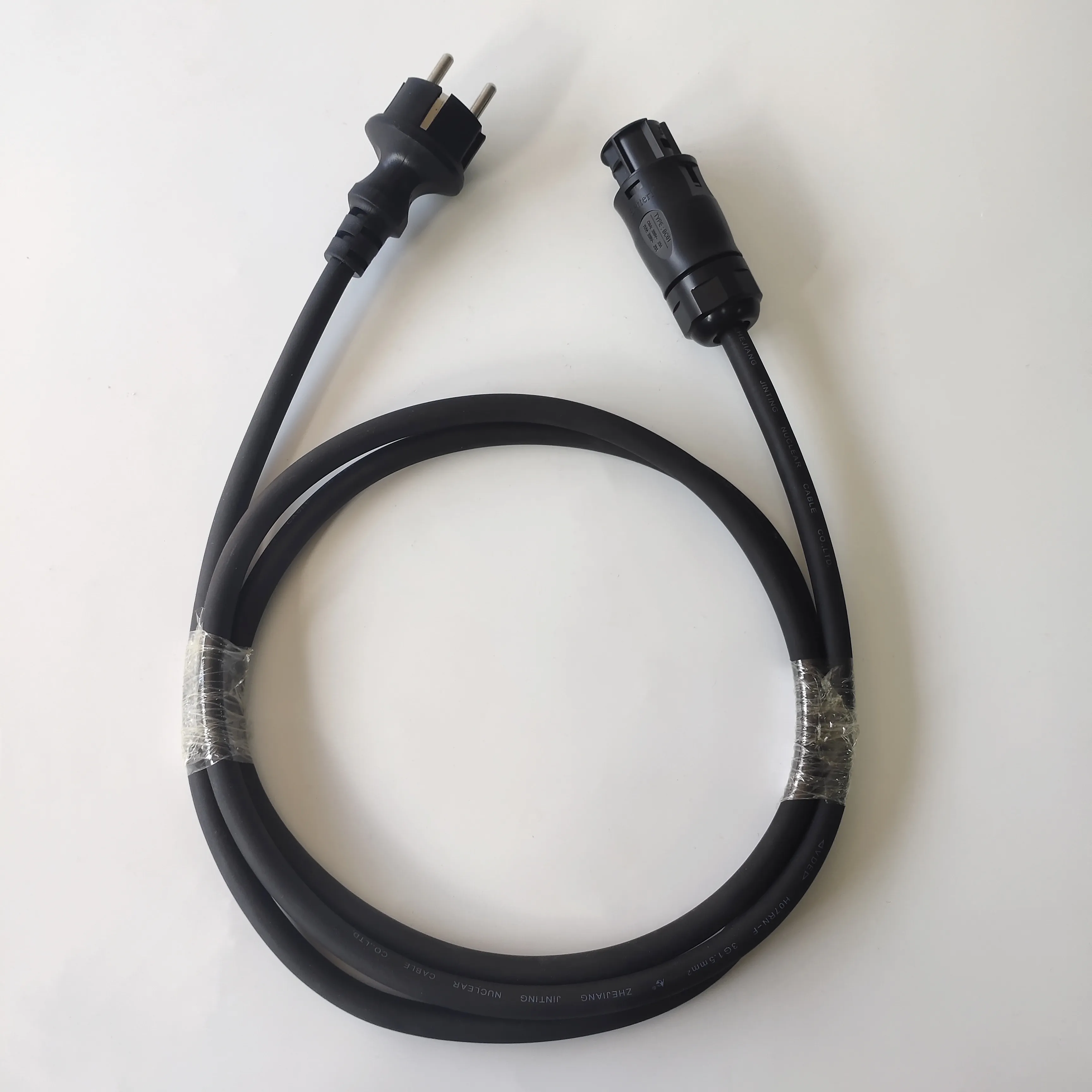 Cable Solar Cable H07RN-F 3G1.5 Power 5M Cable Bc01 Female AC Cable Inverter SCHUKO CEE 7/7 Euro Solar Micro Inverter Photovoltaic Power Systems